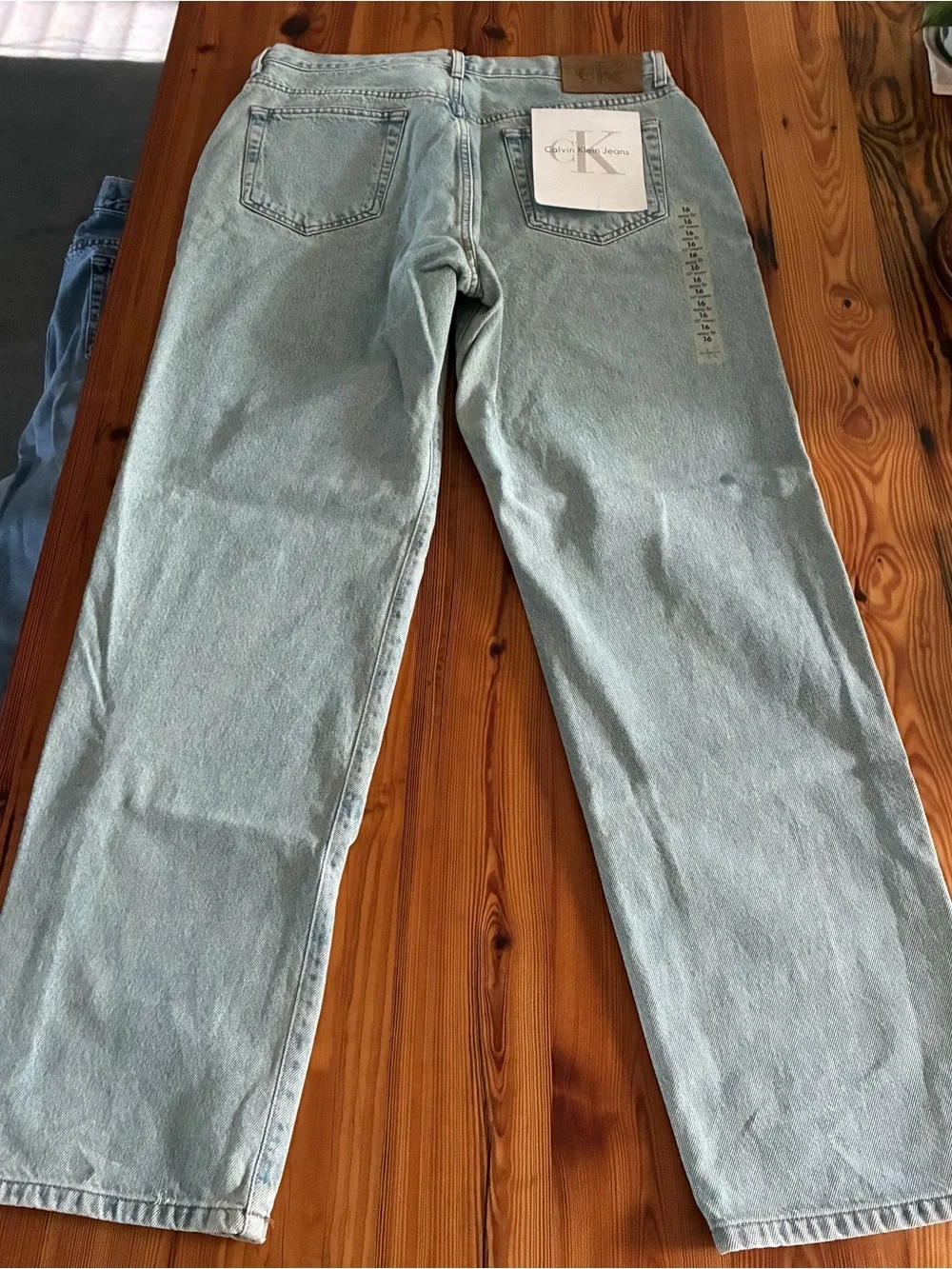 Calvin Klein Light Blue Relaxed Fit Jeans